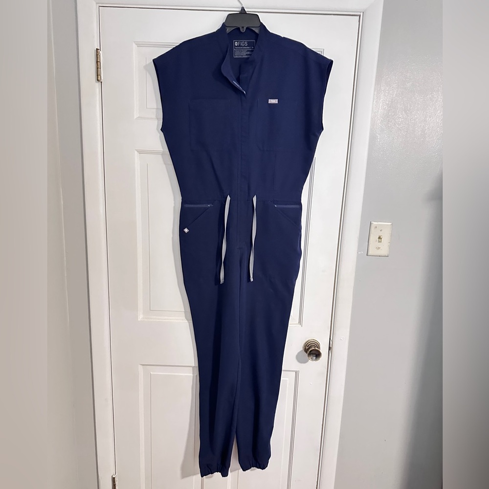 Figs Deep Blue Women's Jumpsuit